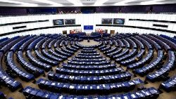 La salle du parlement européen à Strasbourg. (Photo d'illustration)