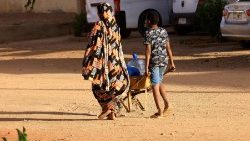 Viele Familien in Khartum haben keinen Zugang zu Nahrungsmitteln und Wasser