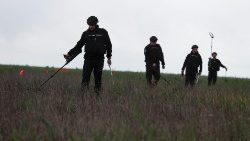 Poszukiwanie rosyjskich min w okolicy Mikołajowa