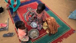 Sudanesische Flüchtlingskinder