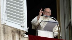 Ferenc pápa az Apostoli Palota ablakában