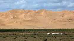 A view of the Mongolian landscape