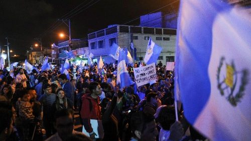 Guatemala: Kirche besorgt um Demokratie