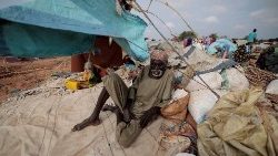 Sudanesischer Flüchtling sucht Schutz im Tschad