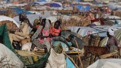 Судански бежанци, търсещи убежище в Чад