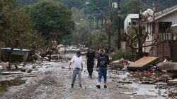 I danni del ciclone in Brasile