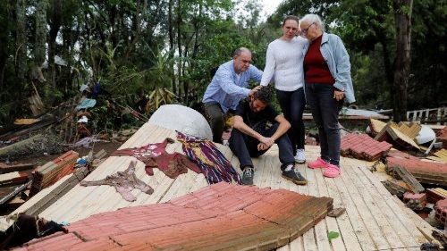 O pesar do Papa pelas vítimas das enchentes no Rio Grande do Sul
