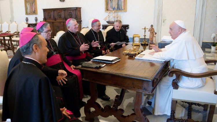 El Papa recibe a la nueva presidencia del CELAM