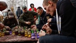 Omaggio alle vittime di Hroza, Kupiansk