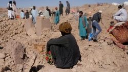 Le conseguenze del terremoto ad Herat, in Afghanistan