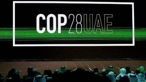 El logotipo de la Cop28 de Dubái