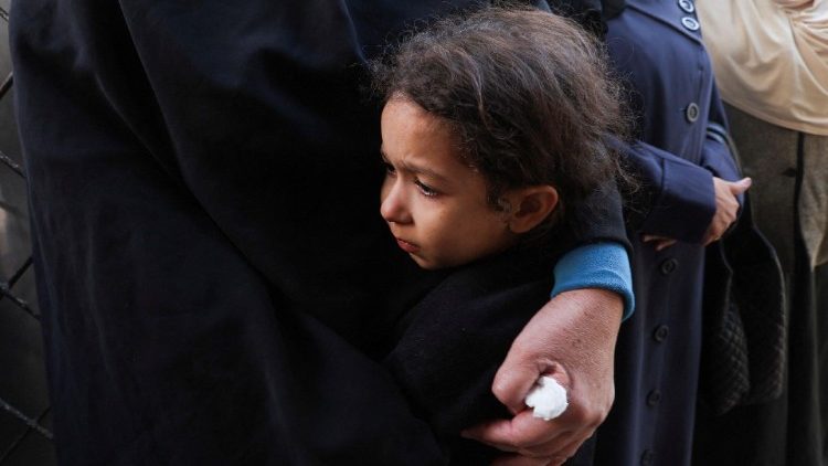 Una bambina palestinese