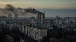 Kyjev po ruském bombardování