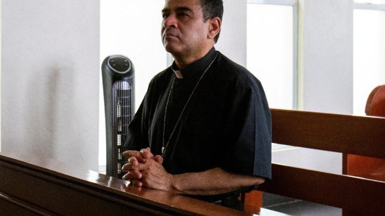 Mons. Ronaldo Alvarez, biskup Matagalpy, ktorý bol Ortegovým režimom odsúdený na 26 rokov väzenia bez riadneho procesu