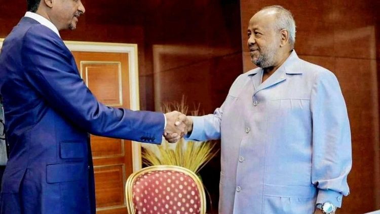 El Presidente de Yibuti recibe al líder de la RSF de Sudán.
