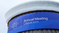 L'ingresso del Forum di Davos