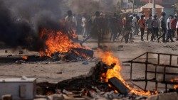 Photo d'illustration des protestations à Dakar