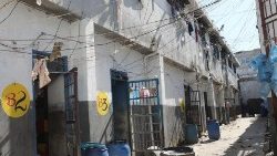 As celas vazias da prisão em Porto Príncipe