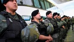 Les forces de sécurité ont été renforcées dans la ville de Rosario, pour lutter contre la violences des gangs. 
