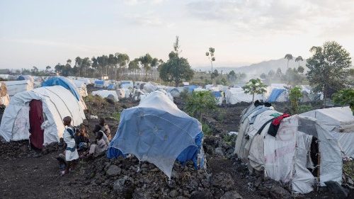 A Kongói demokratikus köztársaság mugungai menekülttábora