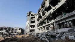 Aftermath of a two-week Israeli operation at Al Shifa Hospital in Gaza
