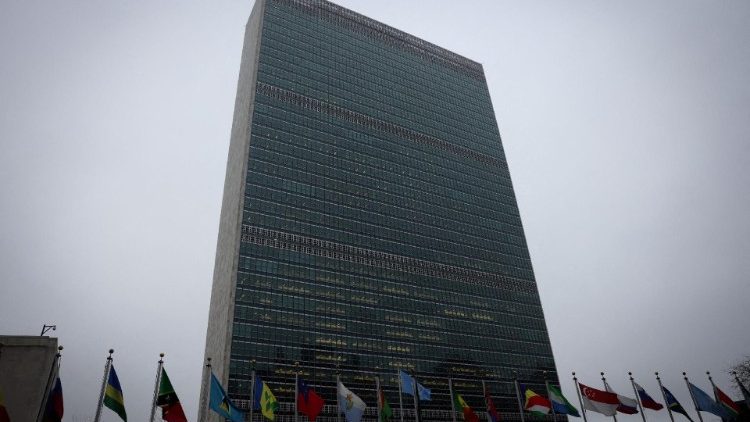 Das Hauptgebäude der Vereinten Nationen in New York
