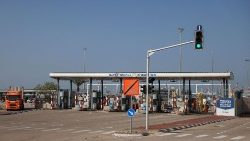 Vista del puerto de Ashdod después de que el gabinete israelí aprobara su uso temporal para el envío de ayuda a Gaza.