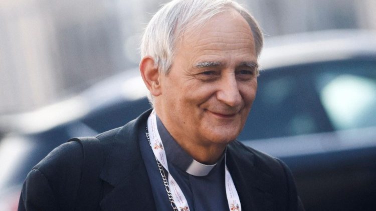 Kardinal Matteo Zuppi, predsednik Italijanske škofovske konference
