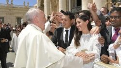 教皇フランシスコ、6月27日（水）、バチカンでの一般謁見で
