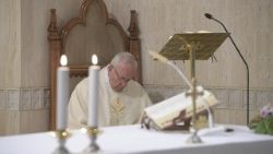 Misa en Santa Marta del Papa Francisco, 13-09-2018. 