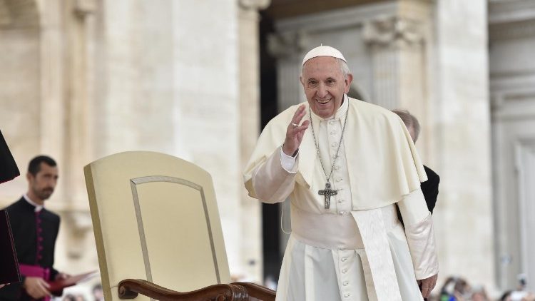 教皇フランシスコ、2018年9月19日、バチカンでの一般謁見で