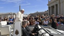 教皇フランシスコ、バチカンでの一般謁見で　2018年9月26日