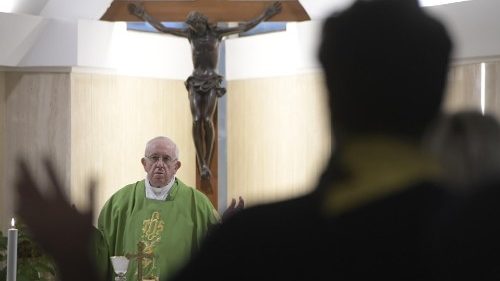 Påven Franciskus: Jesus betalar för banketten med sitt liv - tacka inte nej