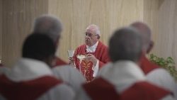 Le Pape lors de la messe à Sainte Marthe ce lundi 12 novembre 2018
