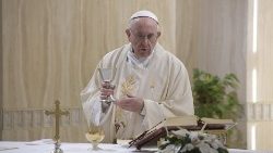 Messe à Sainte-Marthe célébrée par le Pape François, 3 décembre 2018