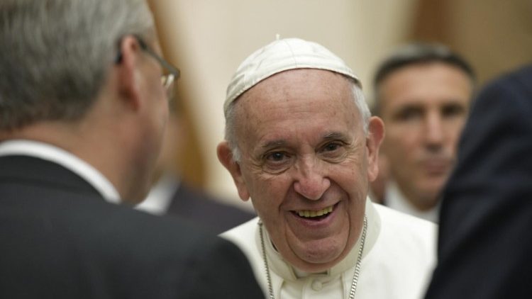 Pave Frans under generalaudiensen 30. januar 2019