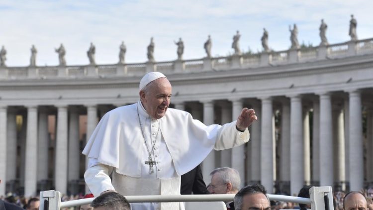 教皇フランシスコ、バチカンでの一般謁見　2019年5月1日