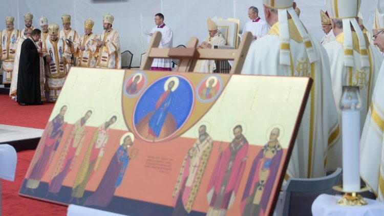 Liturgia divina della beatificazione dei sette vescovi 