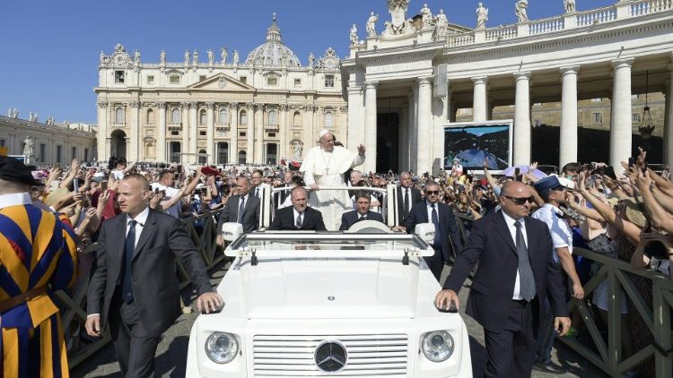 教皇フランシスコ、バチカンでの一般謁見　2019年6月26日