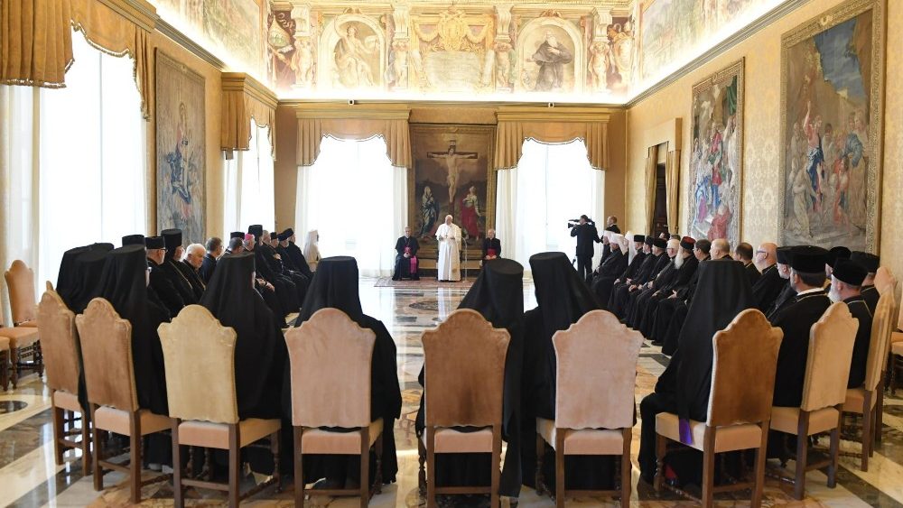 2019.09.02 Vescovi del Sinodo della Chiesa Greco Ortodossa