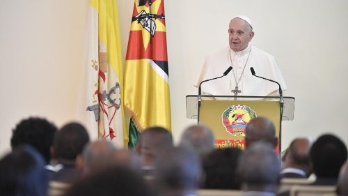 Slová pápeža Františka verejným predstaviteľom Mozambiku