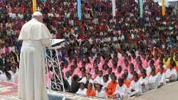 Visita do Papa à "Cidade da Amizade", em Madagascar (08/09/2019)