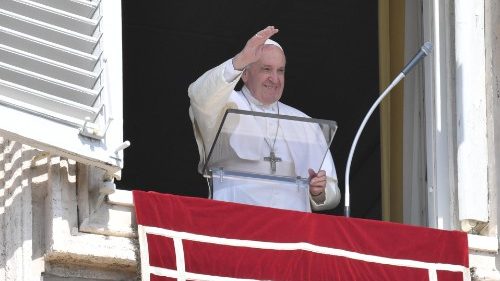 教皇フランシスコ、2019年9月15日、バチカンでの日曜正午の祈り