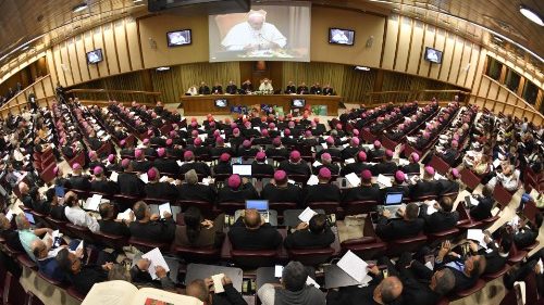 Une session du Synode des évêques