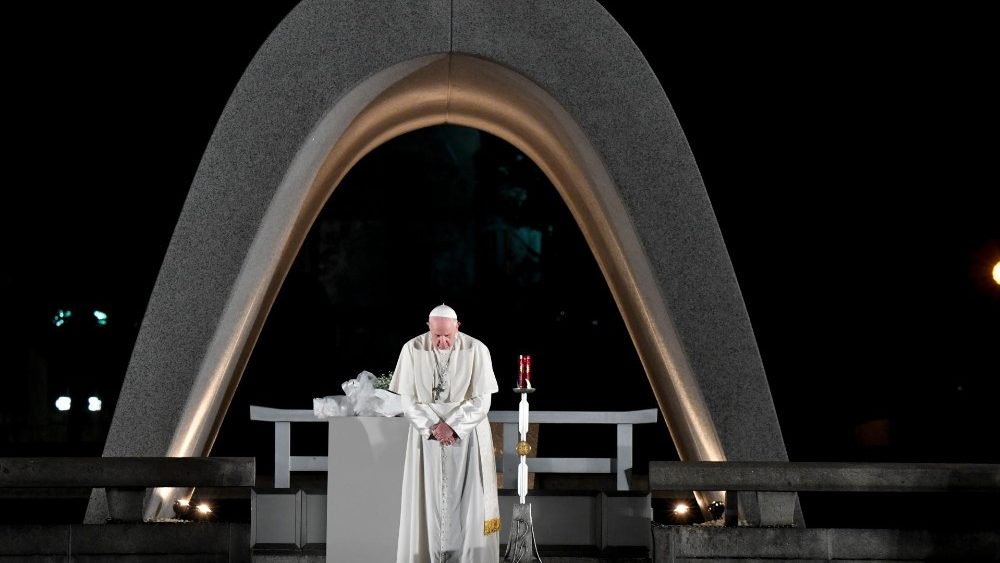 El Papa, en Hiroshima