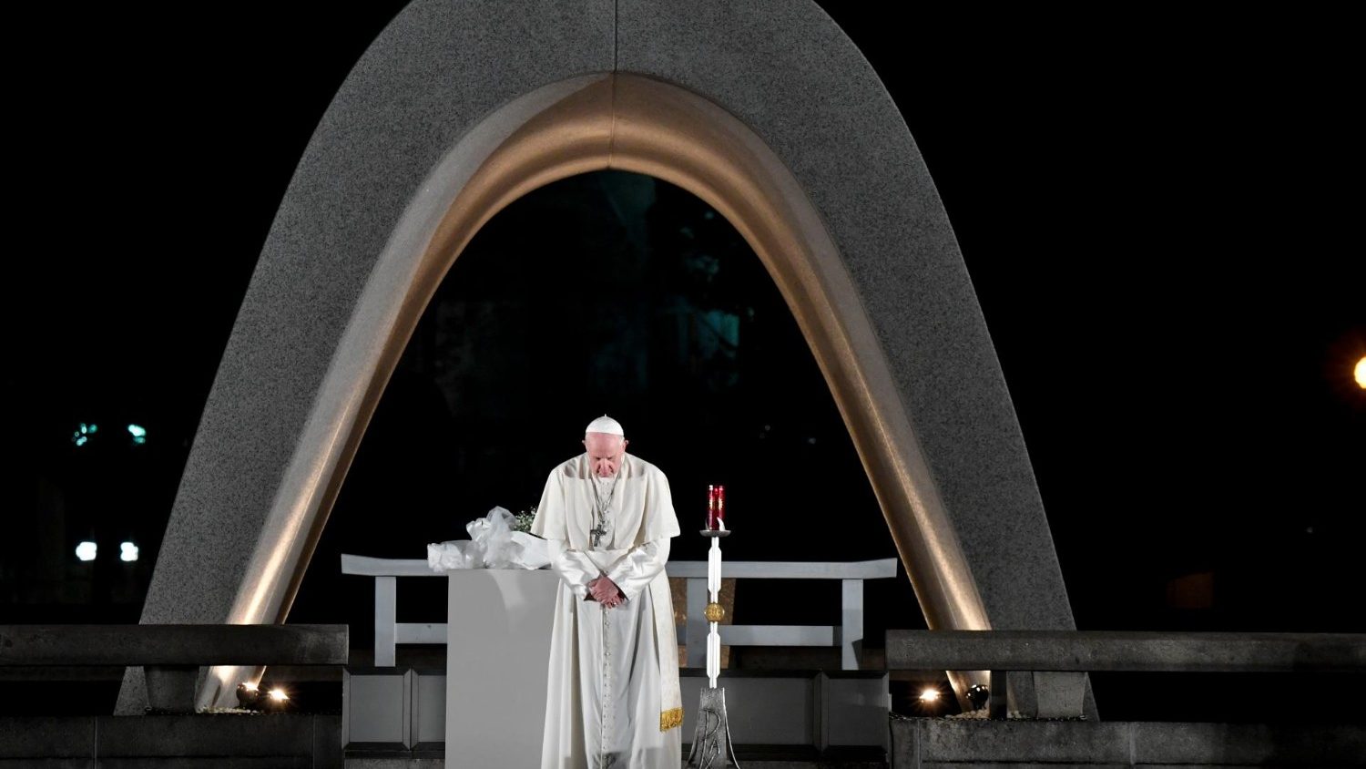 Nucléaire: le Pape estime que le désarmement n'est pas une faiblesse Cq5dam.thumbnail.cropped.1500.844
