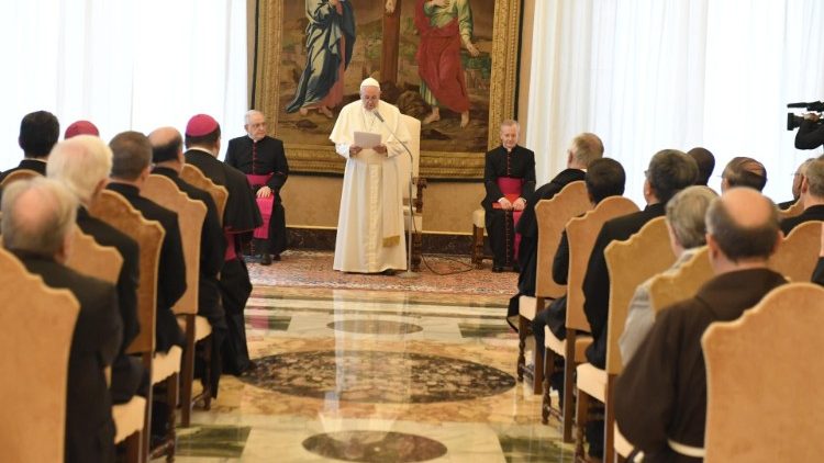 教宗向國際神學委員會成員發表講話