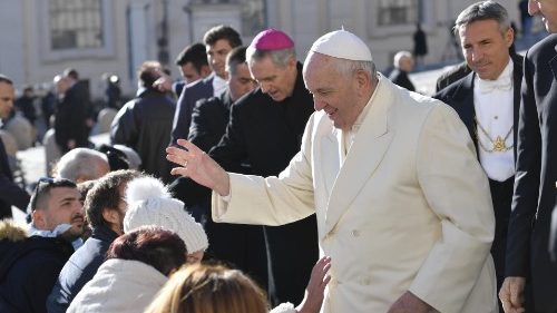 教皇フランシスコ、バチカンでの一般謁見　2019年12月4日