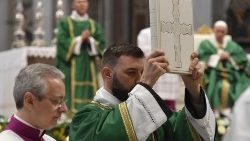 Messe du premier dimanche de la Parole de Dieu, le 26 janvier 2020, en la basilique Saint-Pierre.