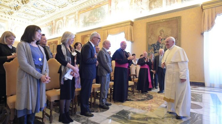 教宗接見“全球教育契約”研討會與會人士